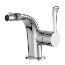 2019 Faucet Factory Single Loch Bidet Wasserhahn Kupfer Keramik Patrone Schwarzer Bidet Toilettenhahnmischer Fahn für Badezimmer